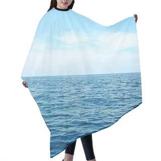 Personality  Blue Sky And Seascape Hair Cutting Cape