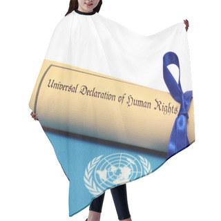 Personality  Universal Declaration Of Human Rights Hair Cutting Cape