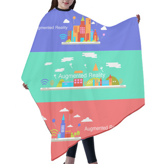 Personality  Augmented Reality Concept Design  Hair Cutting Cape