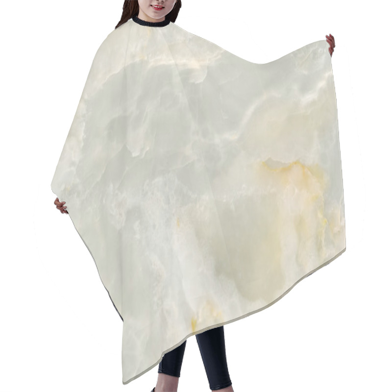 Personality  Light Onyx Surface Hair Cutting Cape
