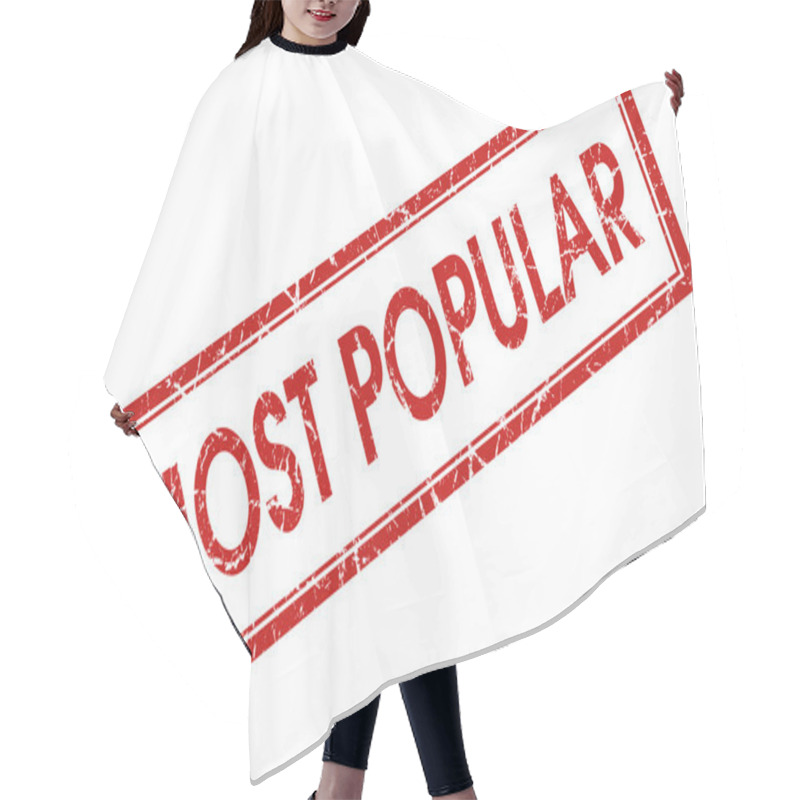 Personality  Most Popular Stamp Hair Cutting Cape