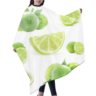 Personality  Collection Fresh Lime And Slice Hair Cutting Cape