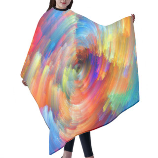 Personality  Evolving Color Hair Cutting Cape