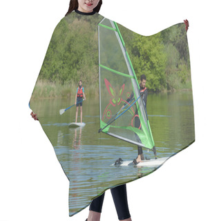 Personality  The Water Sports Activity Area Hair Cutting Cape