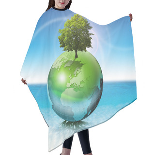 Personality  World Tree - Ecology Concept Hair Cutting Cape