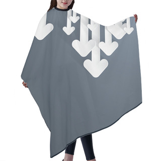 Personality  Paper Arrows Hair Cutting Cape