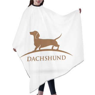 Personality  Dachshund Dog Symbol Hair Cutting Cape