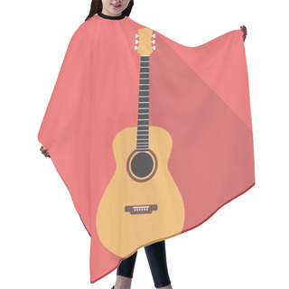 Personality  Acoustic Guitar Hair Cutting Cape