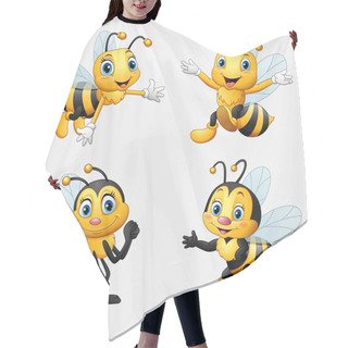 Personality  Funny Cartoon Bee Collection Hair Cutting Cape