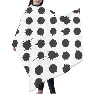 Personality  Ink Blots Collection Hair Cutting Cape