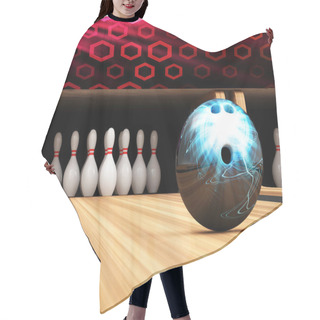 Personality  Bowling Ball Hair Cutting Cape