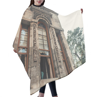 Personality  Ancient Building With Fretwork In Istanbul, Turkey  Hair Cutting Cape