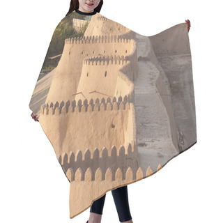 Personality  Fortress Ancient  Wall Hair Cutting Cape