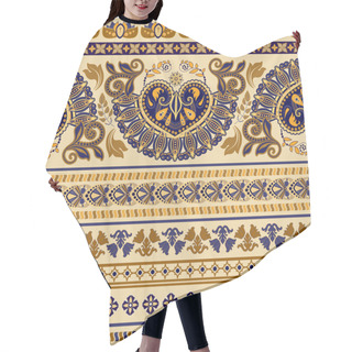 Personality  Striped Egyptian Seamless Pattern Hair Cutting Cape