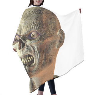 Personality  Portrait Of An Undead Hair Cutting Cape