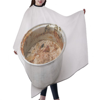 Personality  Photo Of Rotten Soup In Steel Pot Hair Cutting Cape