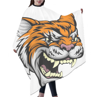 Personality  Tiger Sports Mascot Hair Cutting Cape
