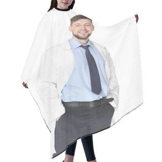 Personality  Young Handsome Pharmacist   Hair Cutting Cape