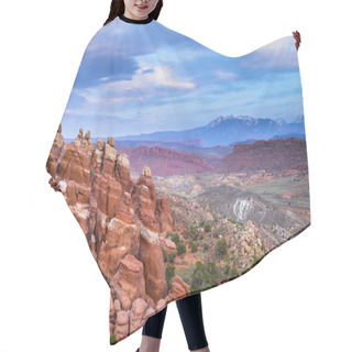 Personality  Fiery Furnace Overlook Arches National Park Hair Cutting Cape