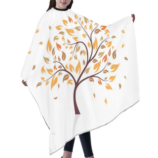 Personality  Autumn Tree Hair Cutting Cape