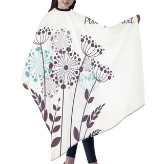 Personality  Dandelions Flowers Hair Cutting Cape