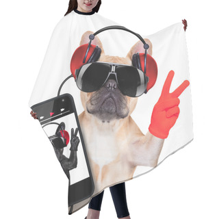 Personality  Music Dog Hair Cutting Cape