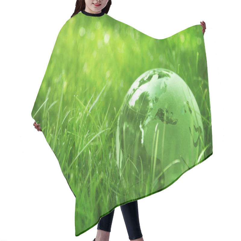 Personality  Environment concept hair cutting cape