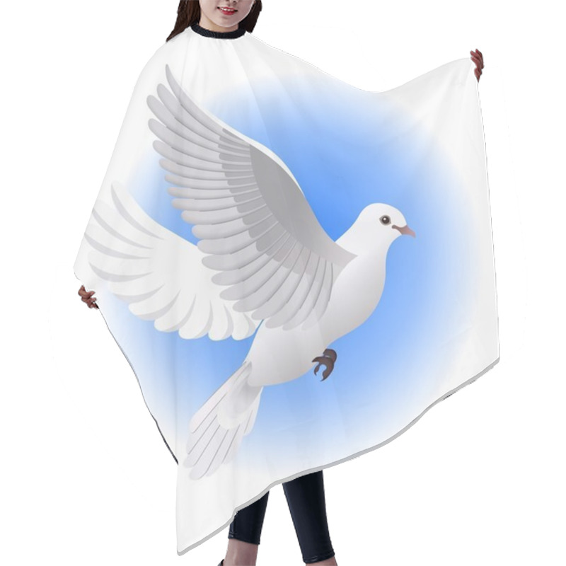 Personality  Beautiful dove hair cutting cape