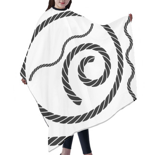 Personality  Rope Hair Cutting Cape