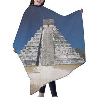 Personality  Ziggurat (pyramid) At Chichen Itza Hair Cutting Cape