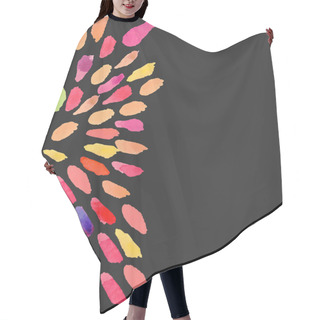 Personality  Abstract Colorful Background Hair Cutting Cape