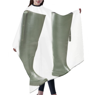 Personality  Fishing Wellingtons Hair Cutting Cape