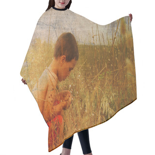 Personality  Child In Nature Hair Cutting Cape