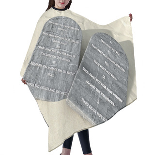 Personality  Ten Commandments In The Desert Hair Cutting Cape