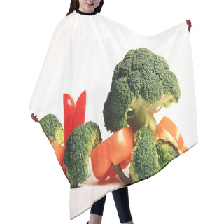 Personality  Vegetables Hair Cutting Cape