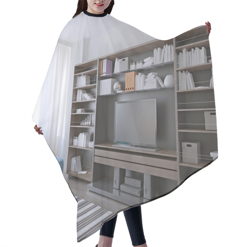 Personality  Large Wall Systems Furniture Hair Cutting Cape