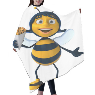 Personality  Funny Cartoon Bee Hair Cutting Cape