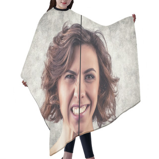 Personality  Different Emotions Hair Cutting Cape