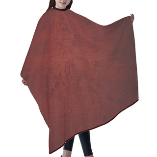 Personality  Grunge Background Of Red Stone Wall Hair Cutting Cape