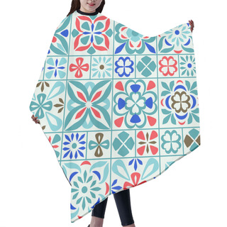 Personality  Seamless Tile Pattern Hair Cutting Cape