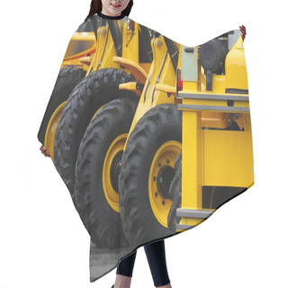 Personality  Construction Vehicles Hair Cutting Cape