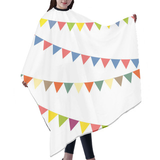 Personality  Bunting Colorful Set Hair Cutting Cape