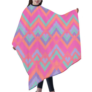 Personality  Ethnic Abstract Pattern Hair Cutting Cape