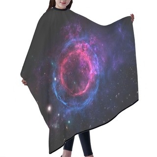 Personality  Pace Traveling, Background For Dreaming, Planets, Galaxy, Universe, Starry Night Sky, Milky Way Galaxy With Stars And Space Dust In The Universe, Long Exposure Photograph, With Grain. Hair Cutting Cape