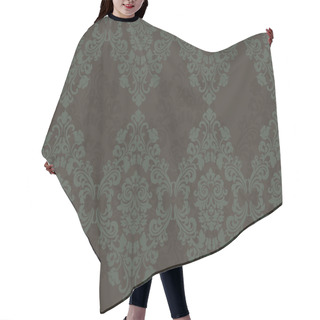 Personality  Floral Ornament Pattern With Stylized Lily Flowers Hair Cutting Cape