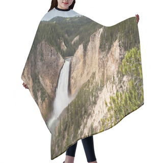 Personality  Mighty Yellowstone Falls Hair Cutting Cape