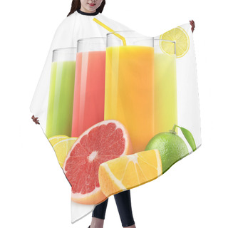 Personality  Fresh Citrus Juices Hair Cutting Cape
