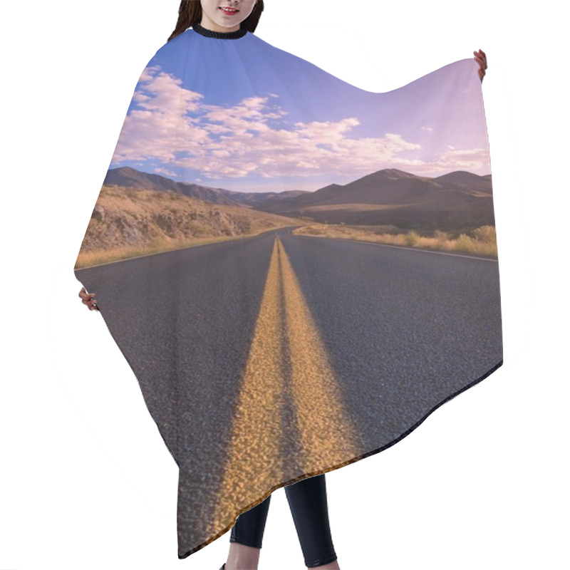 Personality  Road Through Mountains Hair Cutting Cape