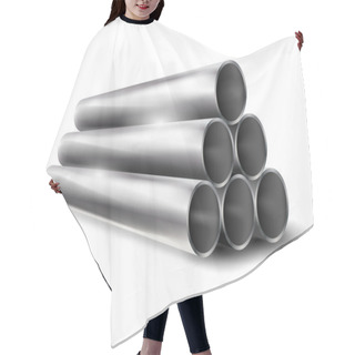 Personality  Pile Of Metal Pipes Hair Cutting Cape