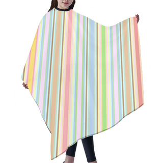 Personality  Seamless Striped Background Hair Cutting Cape